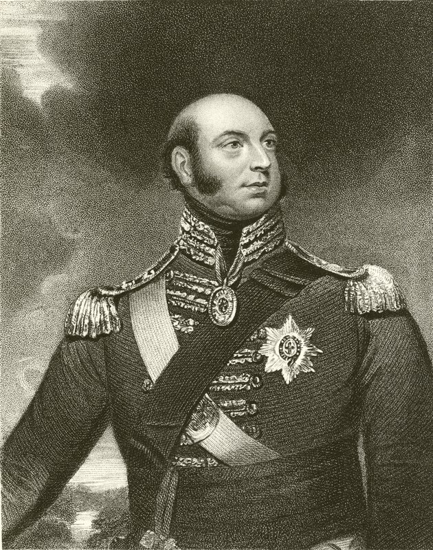 Edward książę Kentu i Strathearn autorstwa English School