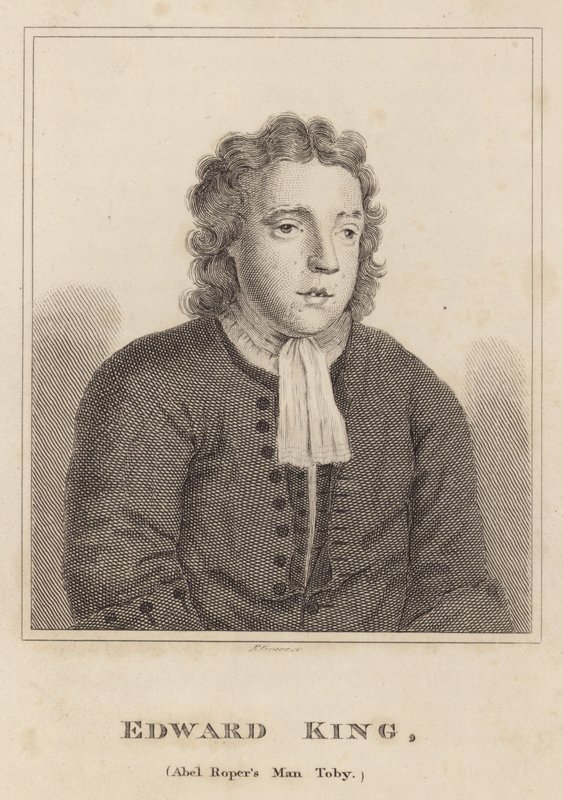 Edward King, Abel Ropers Człowiek Toby autorstwa English School