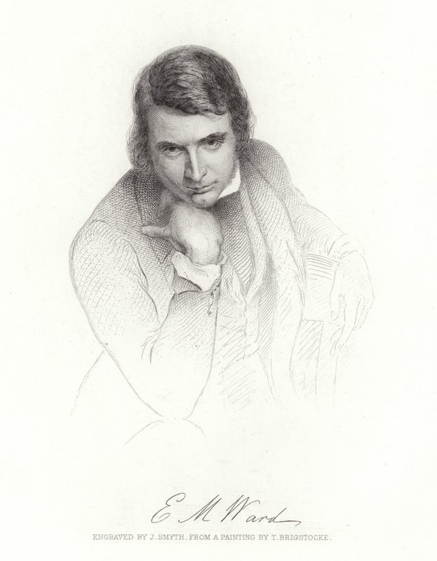 Edward Matthew Ward, angielski malarz wiktoriański autorstwa English School