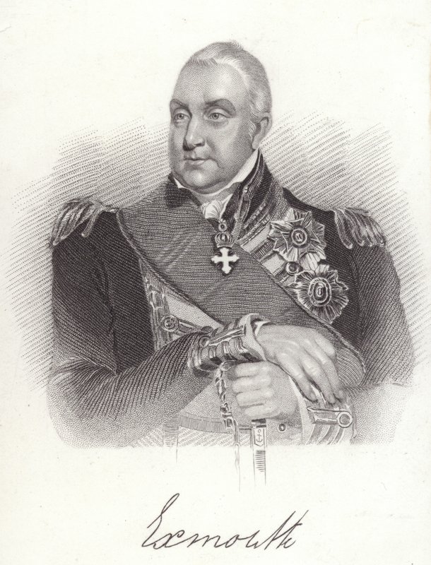 Edward Pellew, 1. wicehrabia Exmouth, admirał brytyjski autorstwa English School
