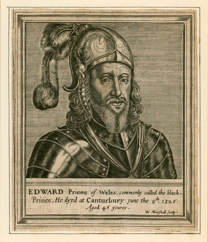 Edward Książę Walii autorstwa English School