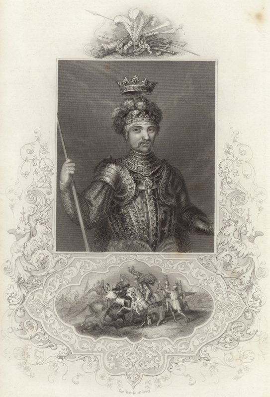 Edward Czarny Książę autorstwa English School