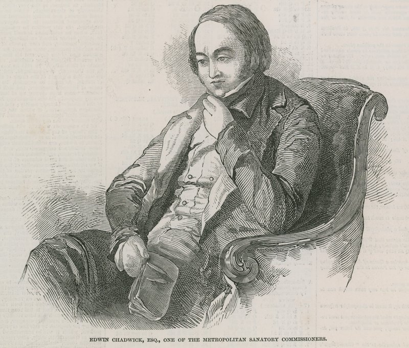 Edwin Chadwick autorstwa English School