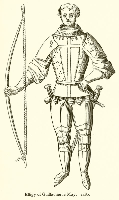 Wizerunek Guillaume le May. 1480 autorstwa English School