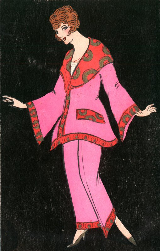 Elegancka kobieta autorstwa English School