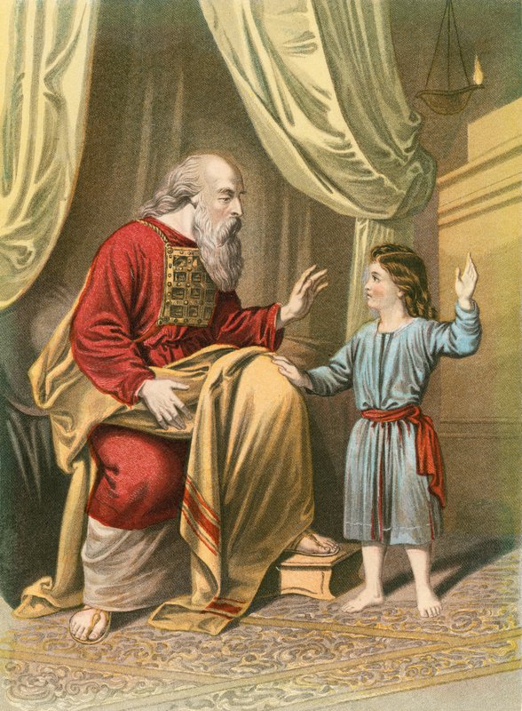 Eli i Samuel autorstwa English School