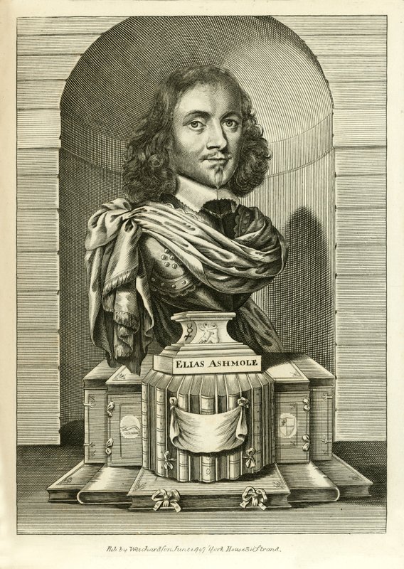 Elias Ashmole autorstwa English School