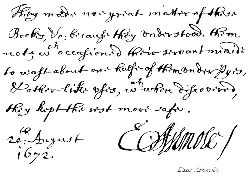 Elias Ashmole autorstwa English School
