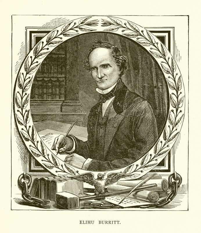 Elihu Burritt autorstwa English School