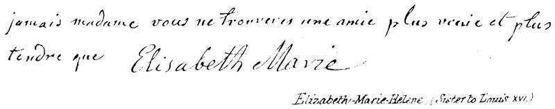 Elizabeth-Marie-Helene, (siostra Ludwika XVI) autorstwa English School