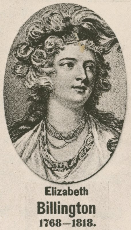 Elizabeth Billington (grawiura) autorstwa English School