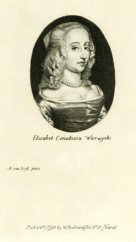 Elżbieta, hrabina Warwick autorstwa English School