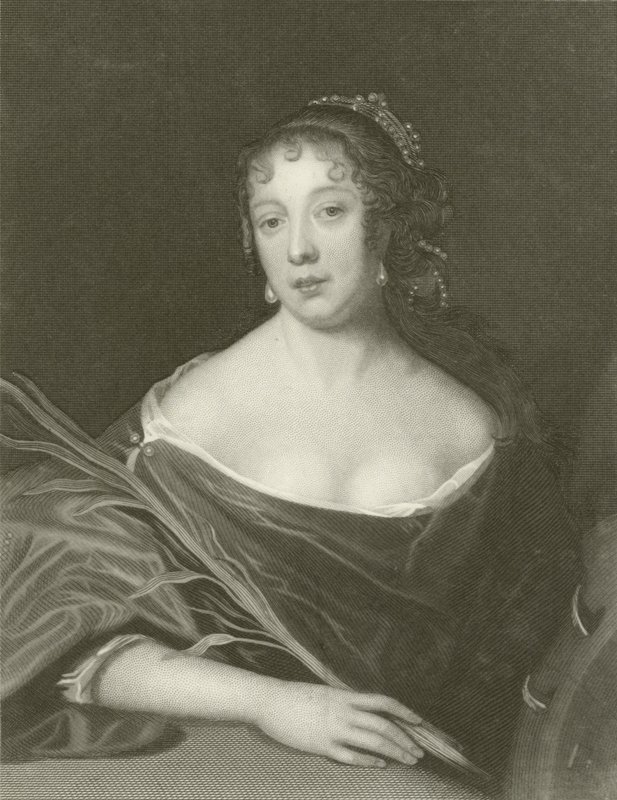 Elizabeth Pepys, żona Samuela Pepys autorstwa English School