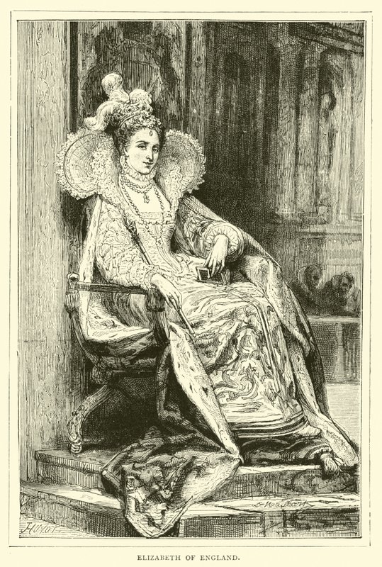 Elżbieta Anglii autorstwa English School