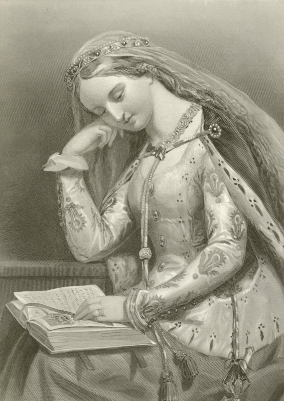Elżbieta York, królowa króla Henryka VII autorstwa English School