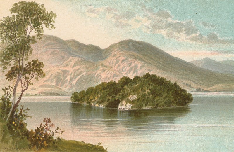 Wyspa Ellen - Loch Katrine autorstwa English School