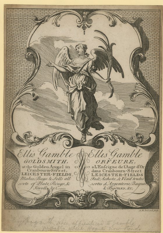 Ellis Gamble, złotnik autorstwa English School