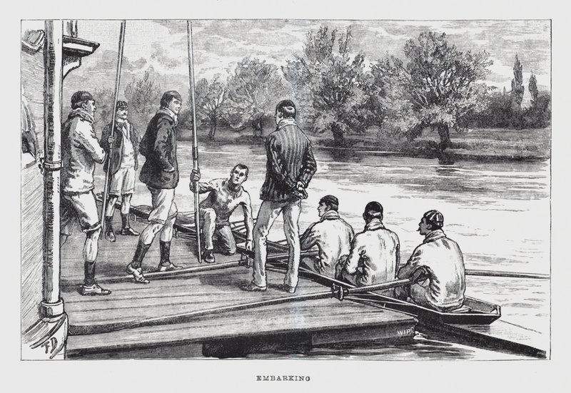 Wsiadanie (grawerowanie) autorstwa English School