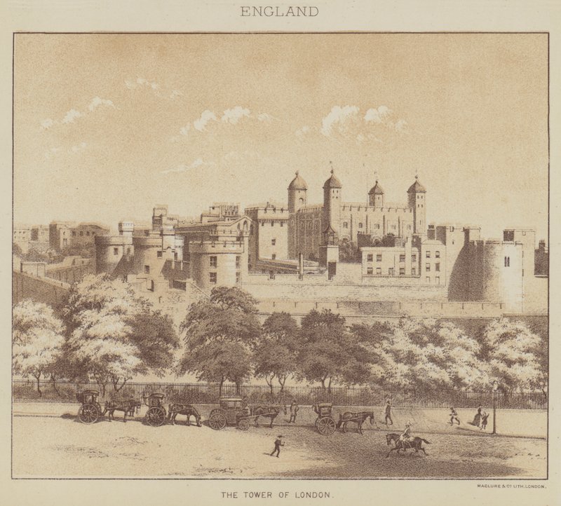 Anglia, Tower of London autorstwa English School