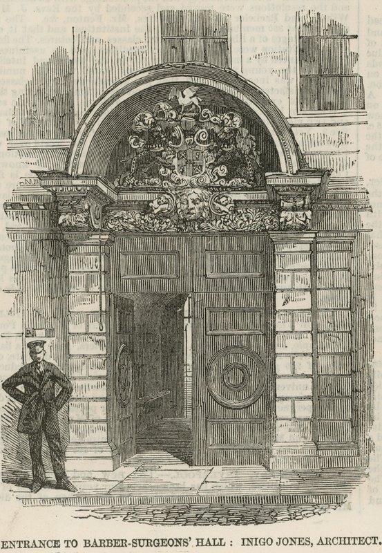 Wejście do Sali Fryzjerskiej, Monkwell Street autorstwa English School