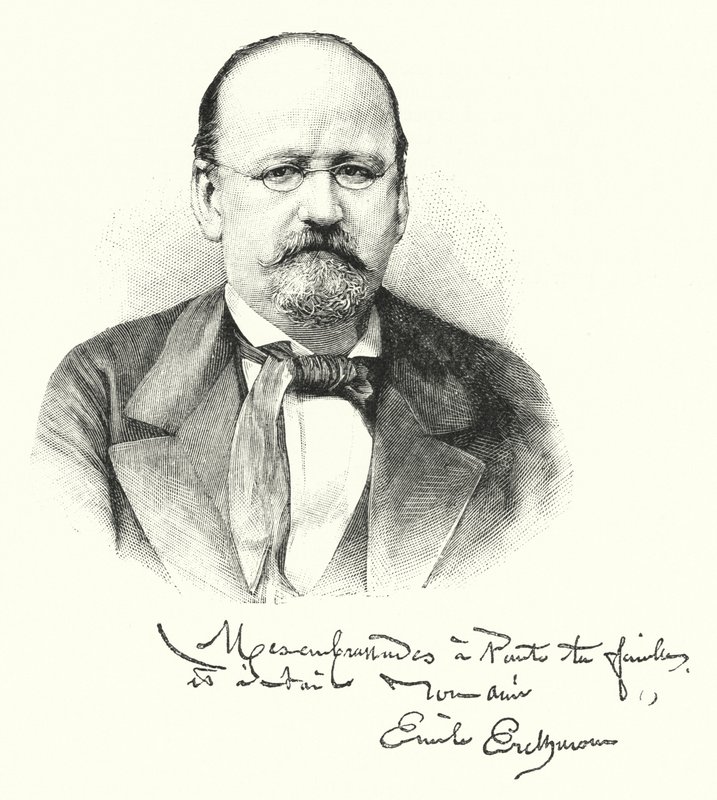 Erckmann-Chatrian (Grawerowanie) autorstwa English School