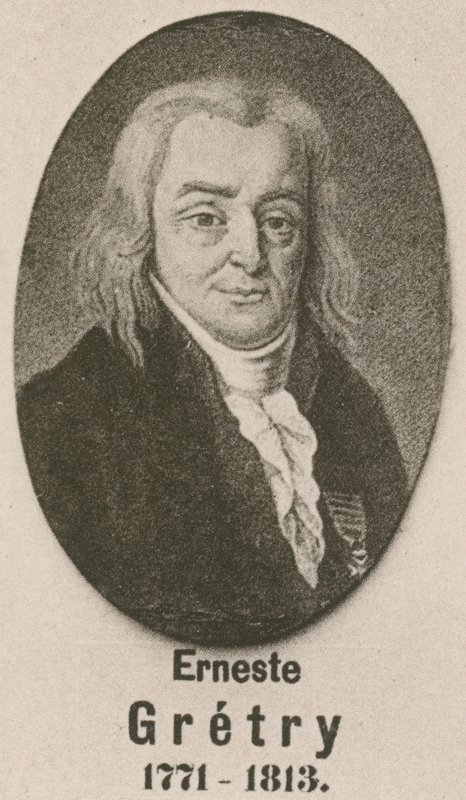 Erneste Gretry (Grawerowanie) autorstwa English School