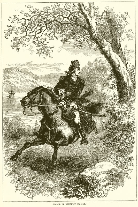 Ucieczka Benedykta Arnolda autorstwa English School