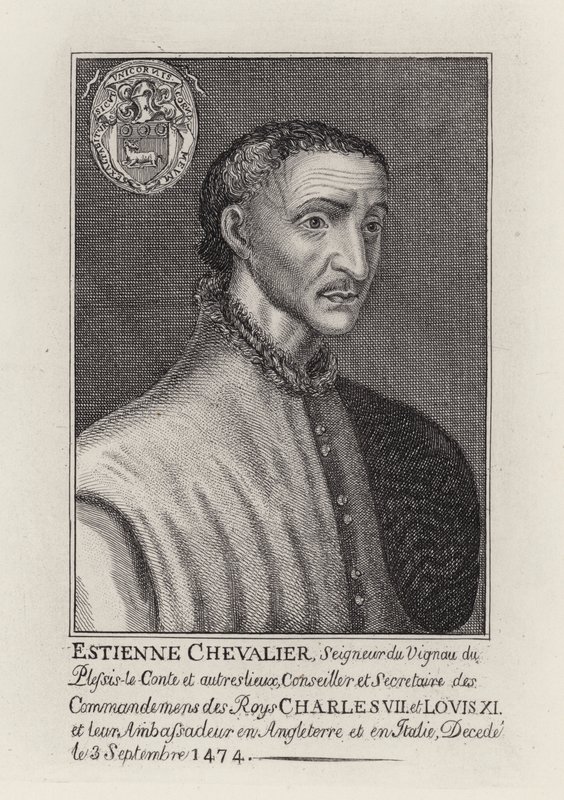 Estienne Chevalier (grafika) autorstwa English School