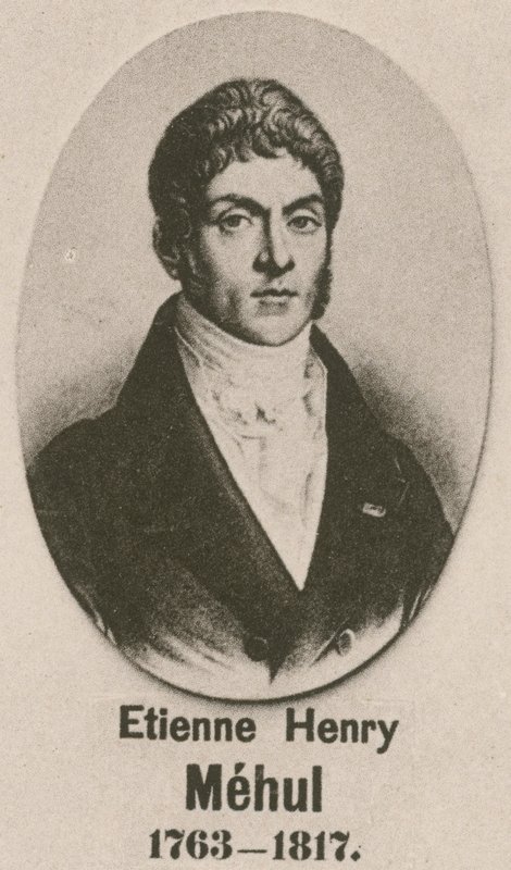 Etienne Henry Mehul (grafika) autorstwa English School