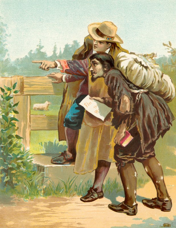 Ewangelista wskazuje Christianowi furtkę autorstwa English School
