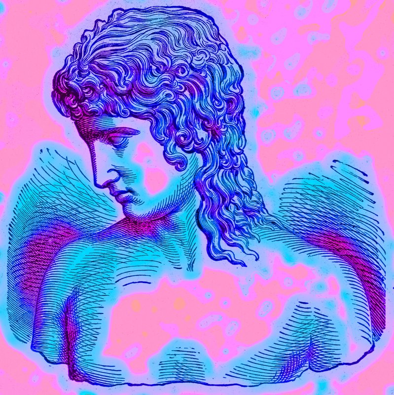 Extreme of Ethnic Divergence - Najwyższy typ - I: Eros of Praksyteles, ilustracja z książki With the Worlds People autorstwa Johna Clarka Ridpatha, opublikowanej w 1912 r. (obraz ulepszony cyfrowo) autorstwa English School