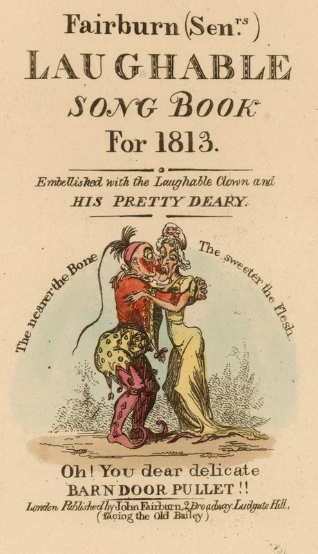 Fairburn seniorów Śmieszny śpiewnik na rok 1813 autorstwa English School