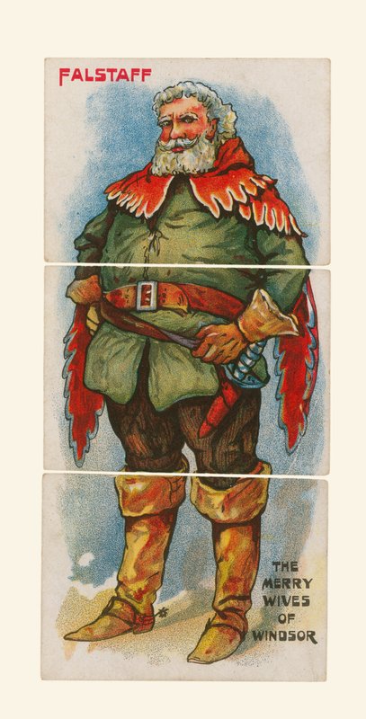Falstaff, Wesołe żony Windsoru autorstwa English School