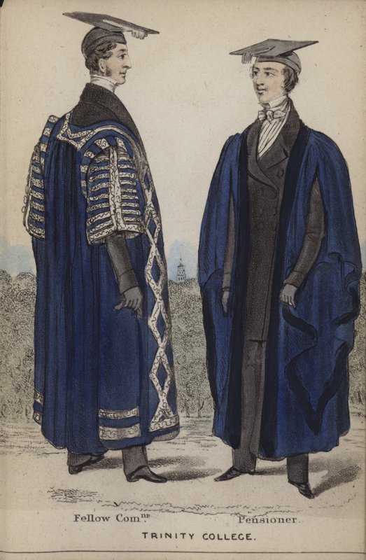 Fellow Commoner, emeryt, Trinity College autorstwa English School