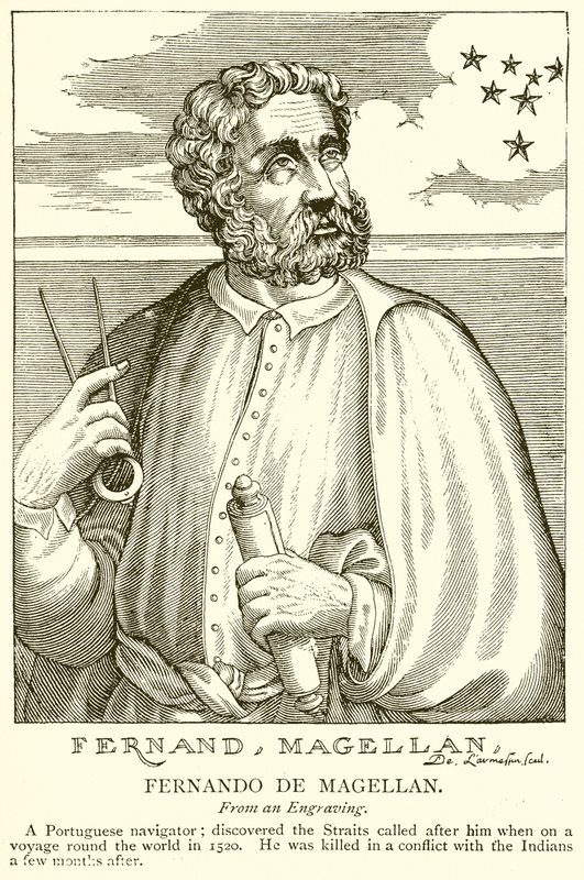 Ferdynand Magellan autorstwa English School