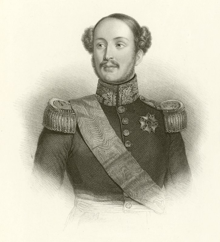 Ferdynand Filip, książę Orleanu autorstwa English School