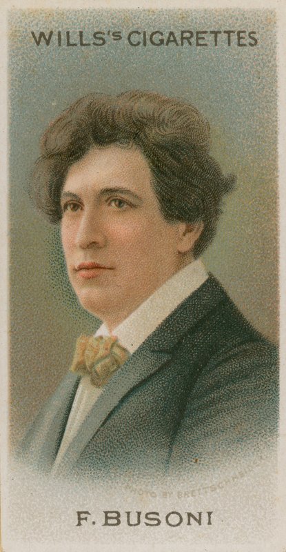 Feruccio Busoni autorstwa English School