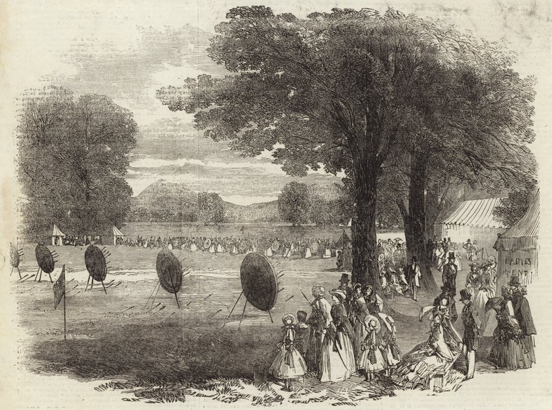 Fete of the Worcestershire Archery Society autorstwa English School