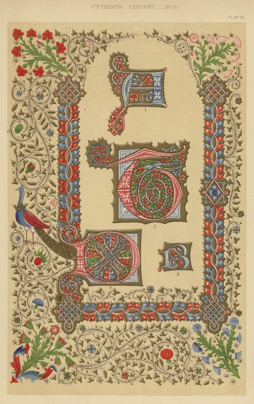 XV wiek (chromolitho) autorstwa English School
