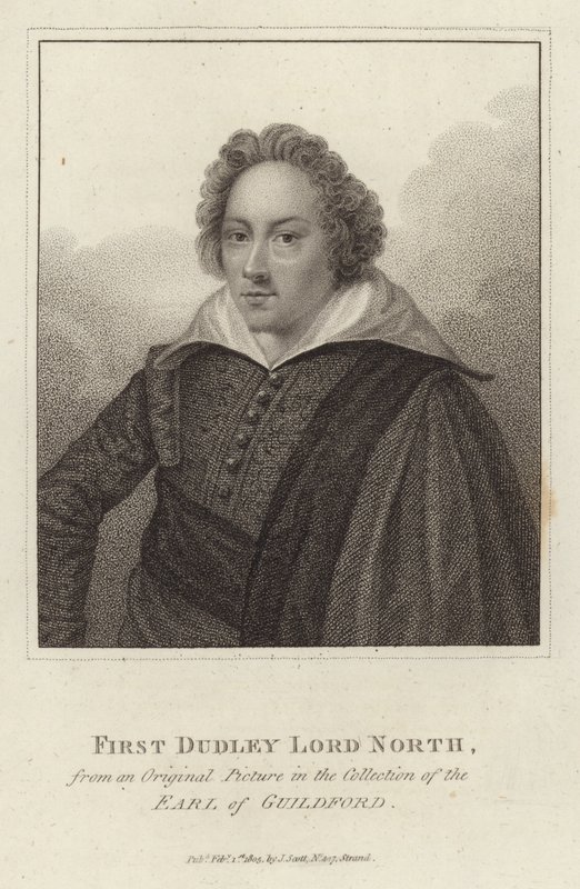 Pierwszy Dudley Lord North autorstwa English School