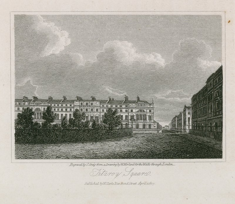 Plac Fitzroya autorstwa English School