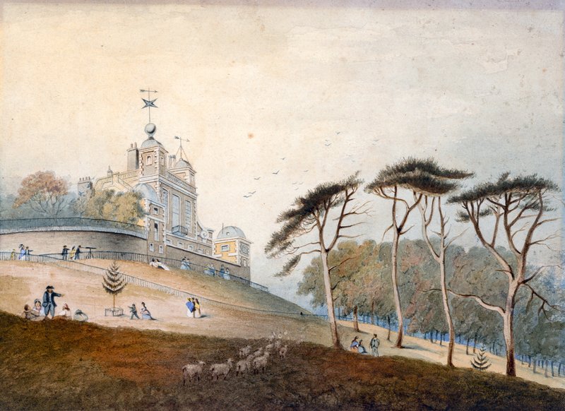 Flamstead House, Greenwich, Londyn autorstwa English School