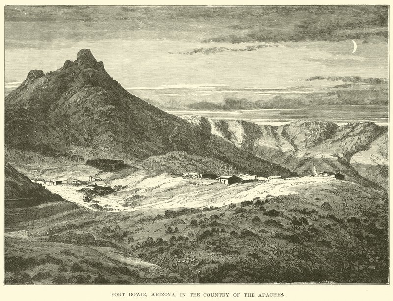 Fort Bowie, Arizona, w Kraju Apaczów autorstwa English School