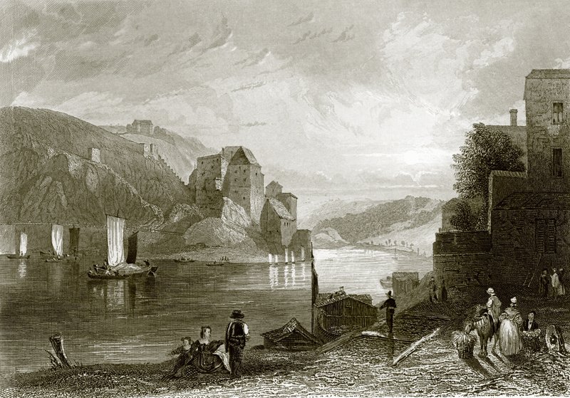 Fort Niederhaus, niedaleko Passau autorstwa English School