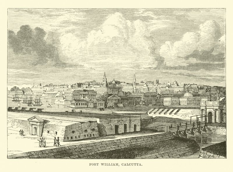 Fort William, Kalkuta autorstwa English School