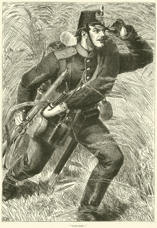Naprzód!, październik 1870 autorstwa English School