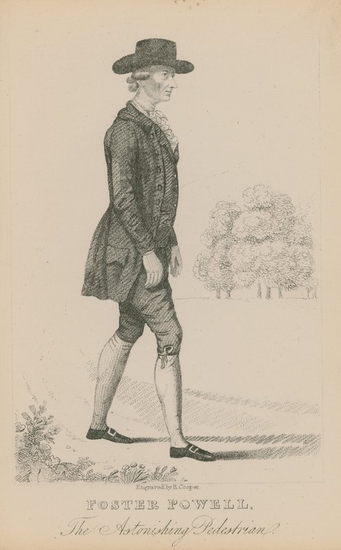 Foster Powell, Zadziwiający Pieszy autorstwa English School