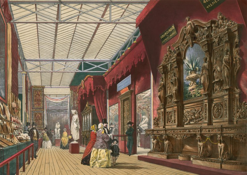 Fourdinois, Wielka Wystawa 1851 autorstwa English School