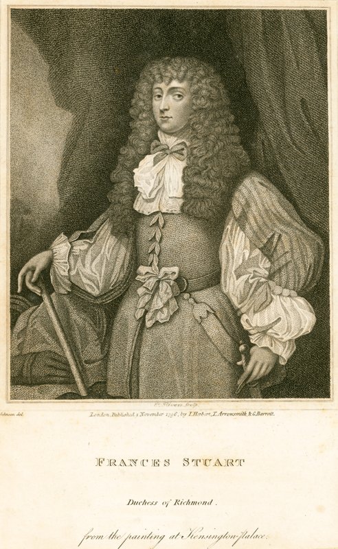 Frances Stuart, księżna Richmond autorstwa English School