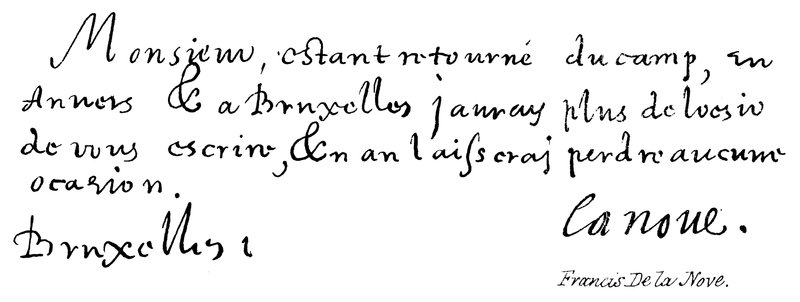 Franciszek de la Nove autorstwa English School